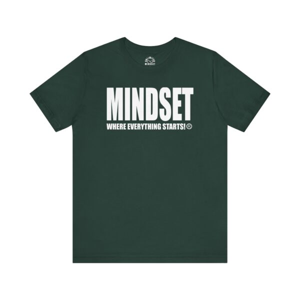 Mindset Trademarked T-Shirt (White Logo) - Image 176