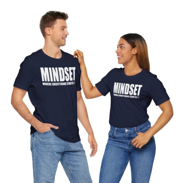 Mindset Trademarked T-Shirt (White Logo) - Image 315