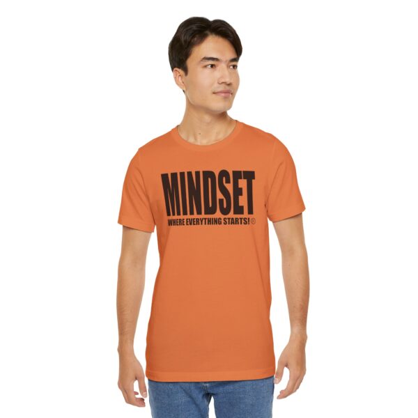 Mindset Trademarked T-Shirt (Black Logo) - Image 49