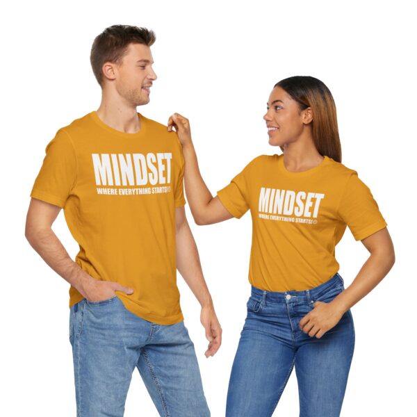 Mindset Trademarked T-Shirt (White Logo) - Image 112