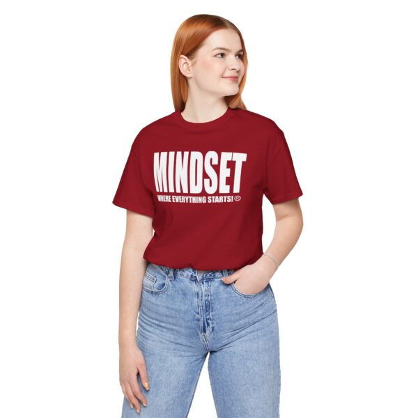 Mindset Trademarked T-Shirt (White Logo) - Image 615