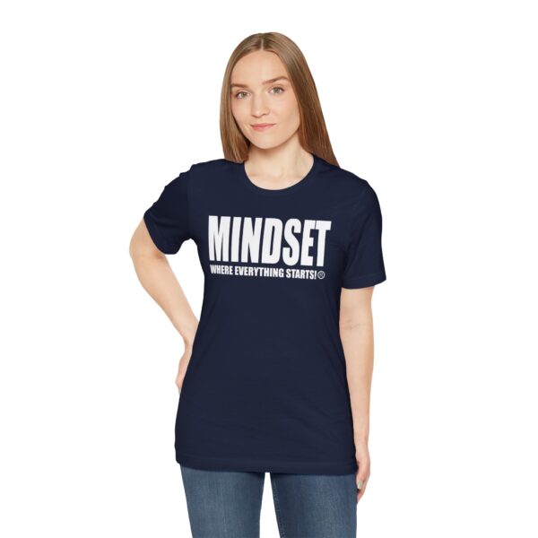 Mindset Trademarked T-Shirt (White Logo) - Image 303