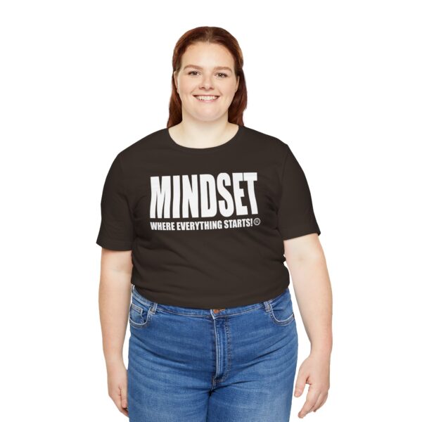 Mindset Trademarked T-Shirt (White Logo) - Image 73