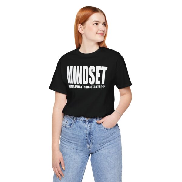 Mindset Trademarked T-Shirt (White Logo) - Image 18