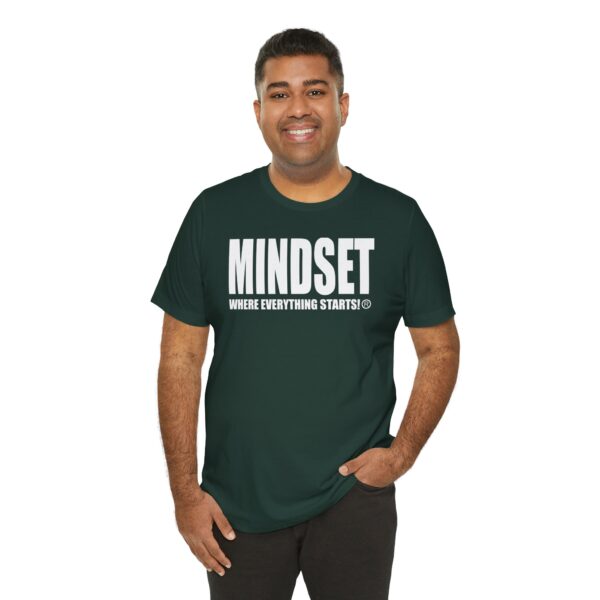 Mindset Trademarked T-Shirt (White Logo) - Image 190