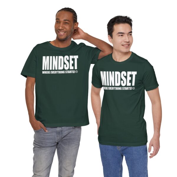 Mindset Trademarked T-Shirt (White Logo) - Image 202