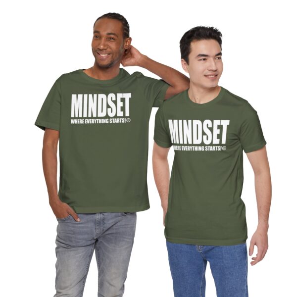 Mindset Trademarked T-Shirt (White Logo) - Image 144