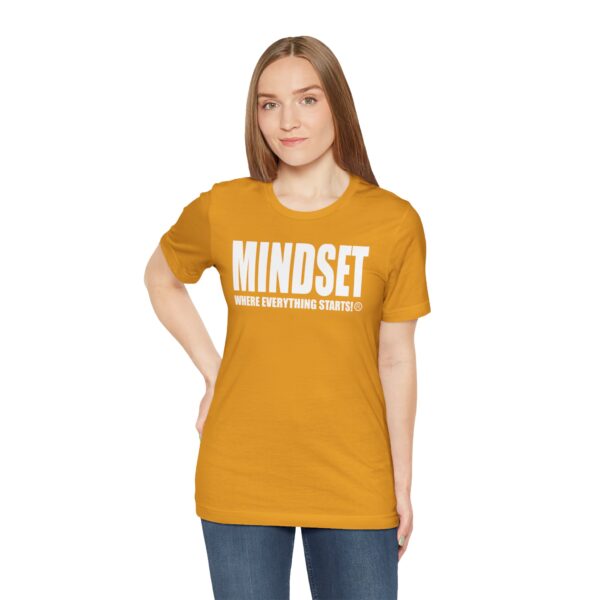 Mindset Trademarked T-Shirt (White Logo) - Image 100