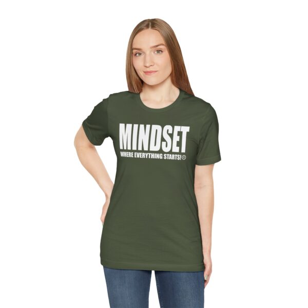 Mindset Trademarked T-Shirt (White Logo) - Image 129