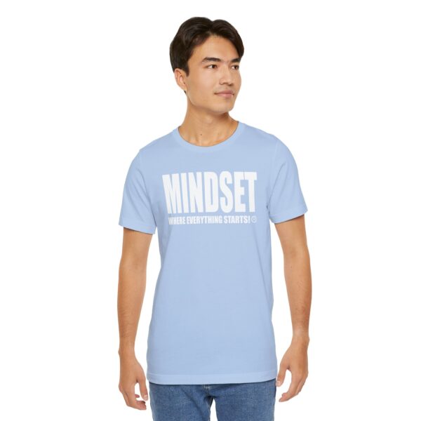 Mindset Trademarked T-Shirt (White Logo) - Image 223