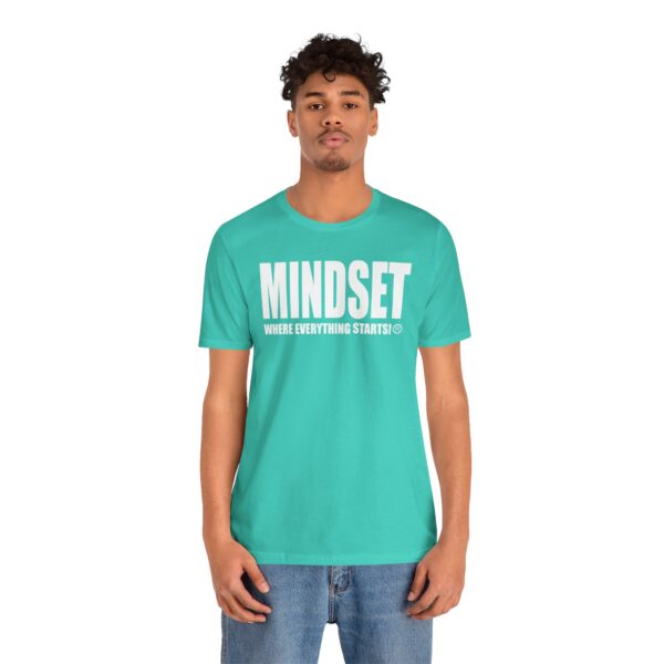 Mindset Trademarked T-Shirt (White Logo) - Image 157