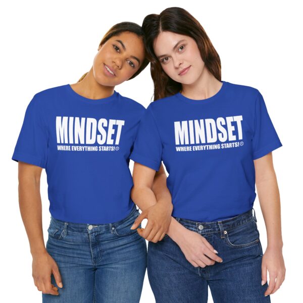 Mindset Trademarked T-Shirt (White Logo) - Image 258