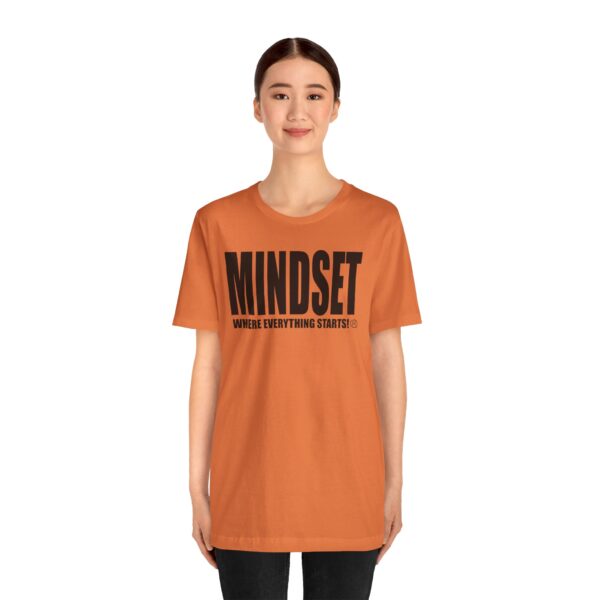 Mindset Trademarked T-Shirt (Black Logo) - Image 40