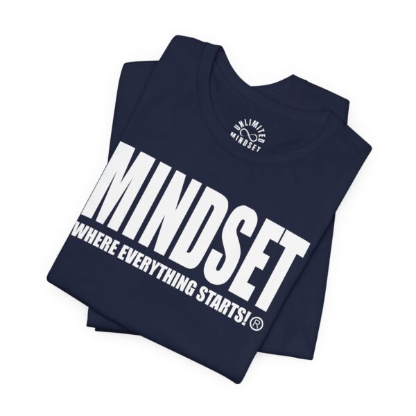 Mindset Trademarked T-Shirt (White Logo) - Image 296