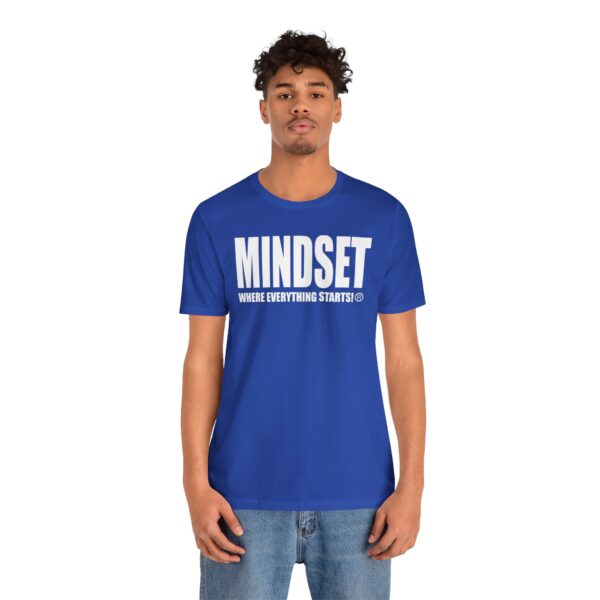 Mindset Trademarked T-Shirt (White Logo) - Image 244