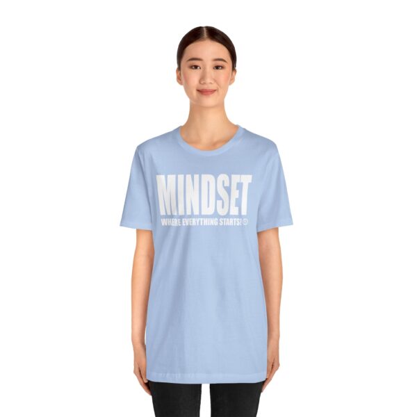 Mindset Trademarked T-Shirt (White Logo) - Image 214