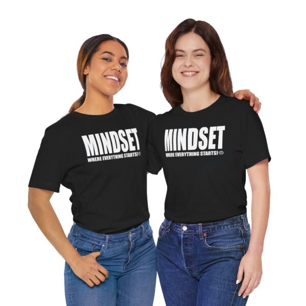 Mindset Trademarked T-Shirt (White Logo) - Image 27