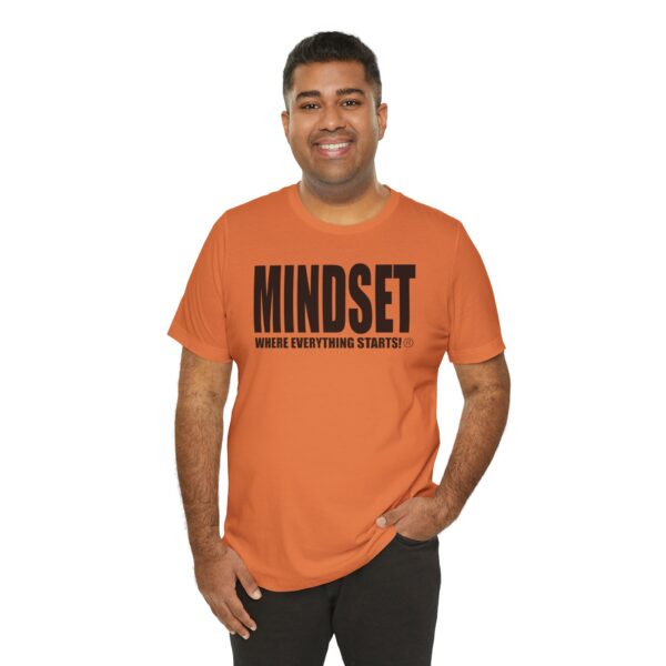 Mindset Trademarked T-Shirt (Black Logo) - Image 45