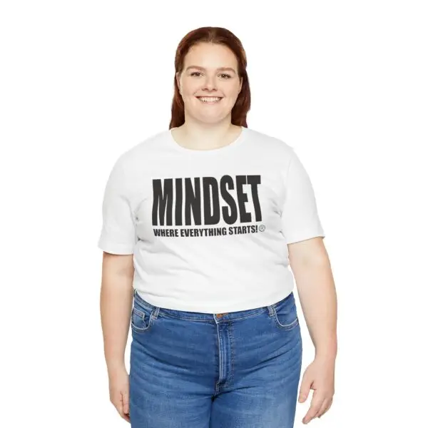 Mindset Trademarked T-Shirt (Black Logo) - Image 15