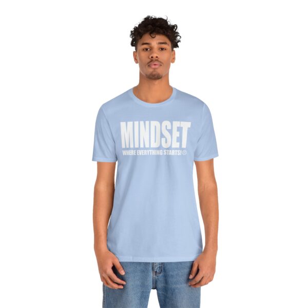 Mindset Trademarked T-Shirt (White Logo) - Image 215