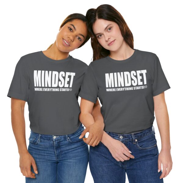 Mindset Trademarked T-Shirt (White Logo) - Image 287