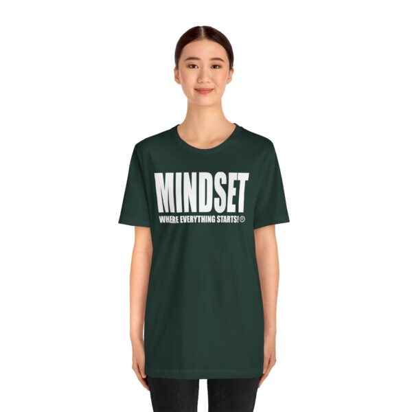 Mindset Trademarked T-Shirt (White Logo) - Image 185