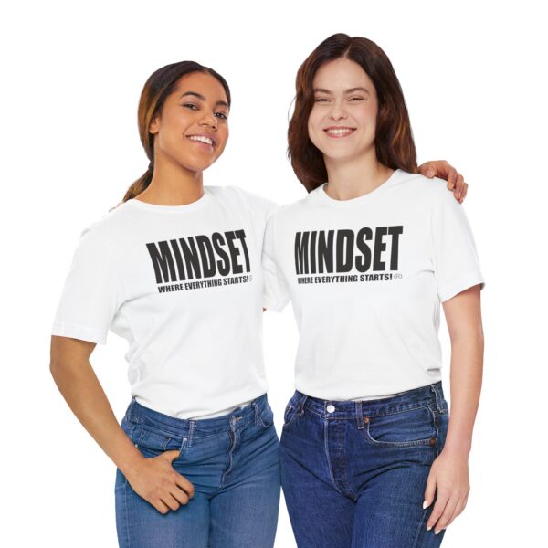 Mindset Trademarked T-Shirt (Black Logo) - Image 27