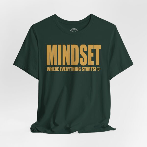 Mindset Trademarked T-Shirt (Old Gold Logo)