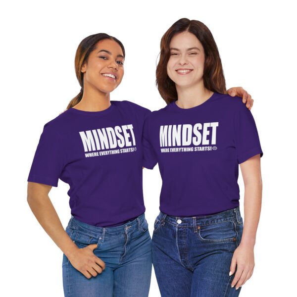 Mindset Trademarked T-Shirt (White Logo) - Image 346