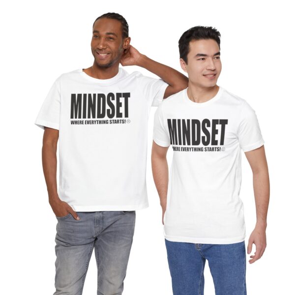 Mindset Trademarked T-Shirt (Black Logo) - Image 28