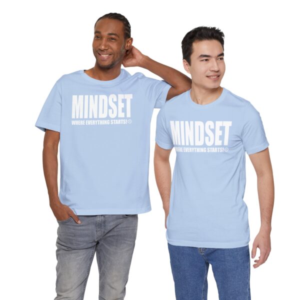 Mindset Trademarked T-Shirt (White Logo) - Image 231