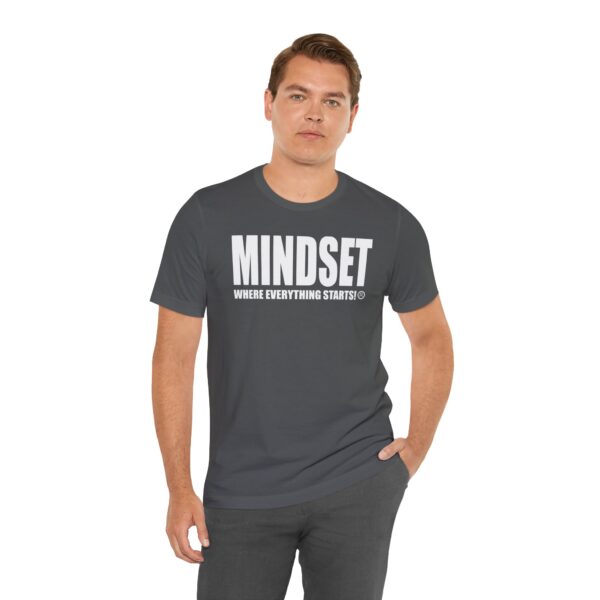 Mindset Trademarked T-Shirt (White Logo) - Image 275