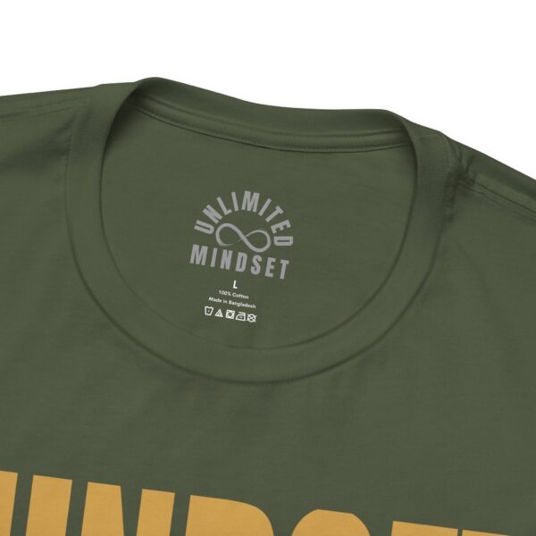 Mindset Trademarked T-Shirt (Old Gold Logo) - Image 125