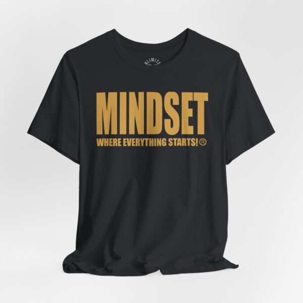 Mindset Trademarked T-Shirt (Old Gold Logo) - Image 88