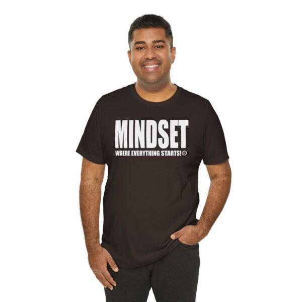 Mindset Trademarked T-Shirt (White Logo) - Image 74