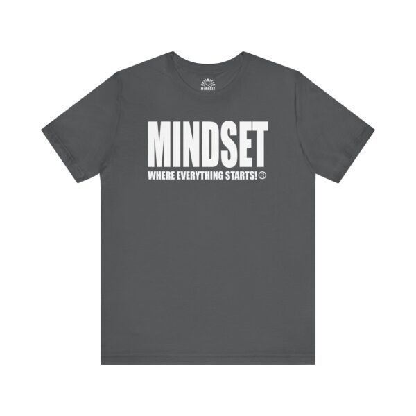 Mindset Trademarked T-Shirt (White Logo) - Image 263