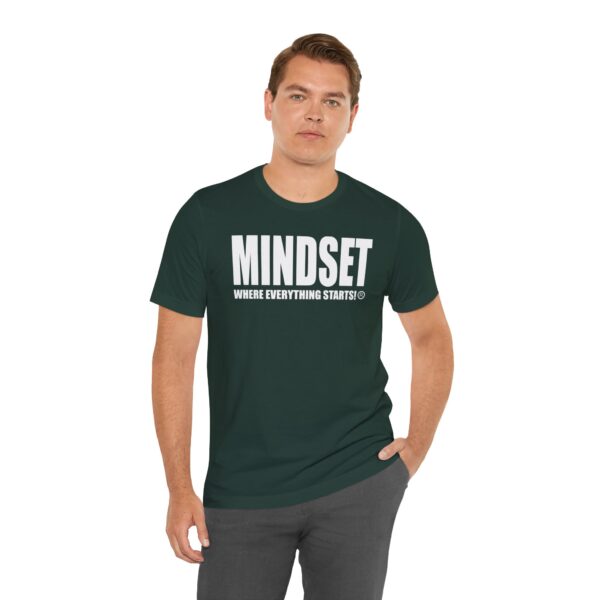 Mindset Trademarked T-Shirt (White Logo) - Image 188