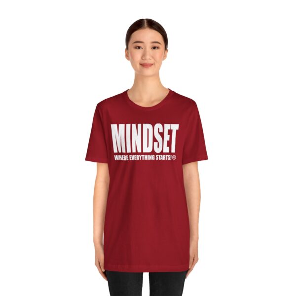 Mindset Trademarked T-Shirt (White Logo) - Image 608