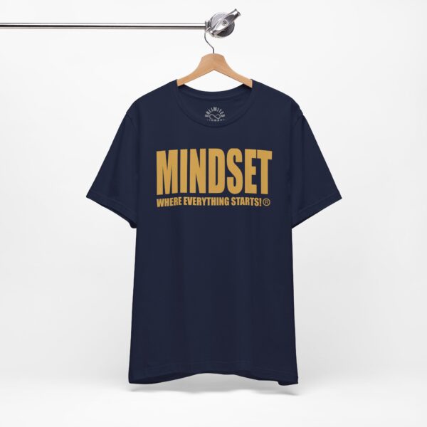 Mindset Trademarked T-Shirt (Old Gold Logo) - Image 181