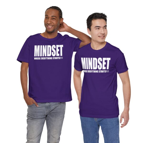 Mindset Trademarked T-Shirt (White Logo) - Image 347