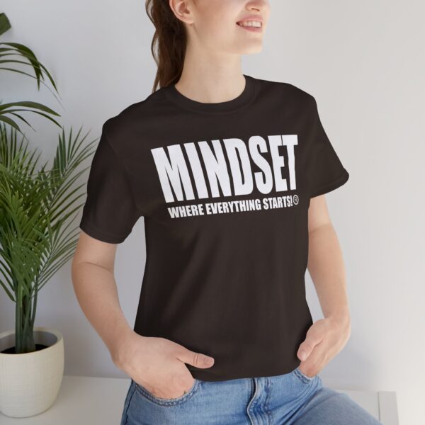 Mindset Trademarked T-Shirt (White Logo) - Image 82