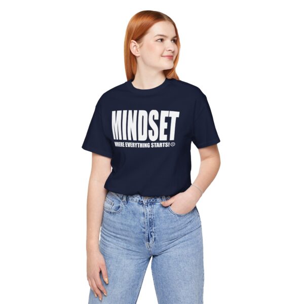 Mindset Trademarked T-Shirt (White Logo) - Image 308