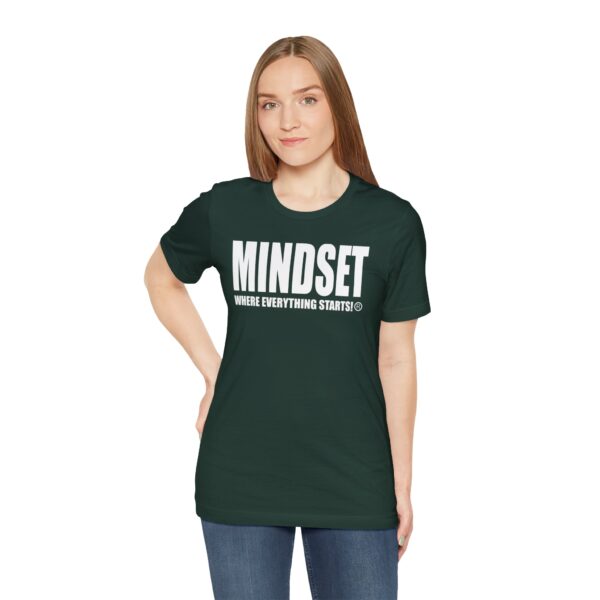 Mindset Trademarked T-Shirt (White Logo) - Image 187