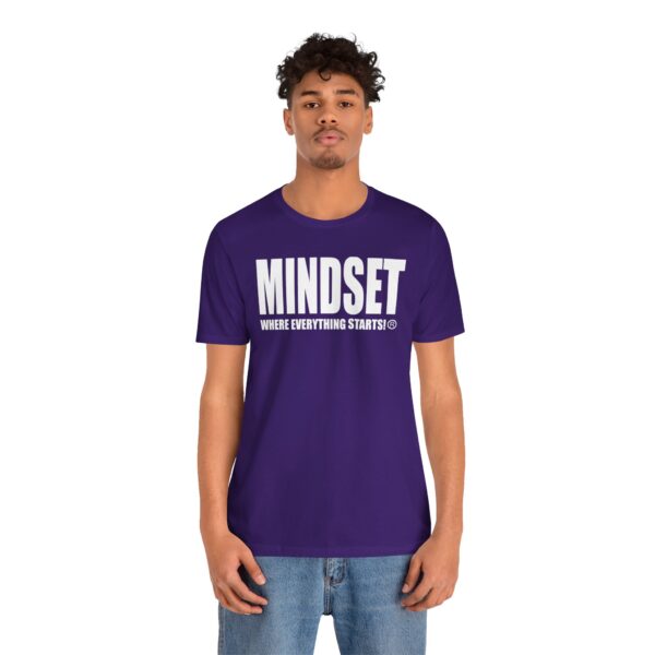 Mindset Trademarked T-Shirt (White Logo) - Image 331