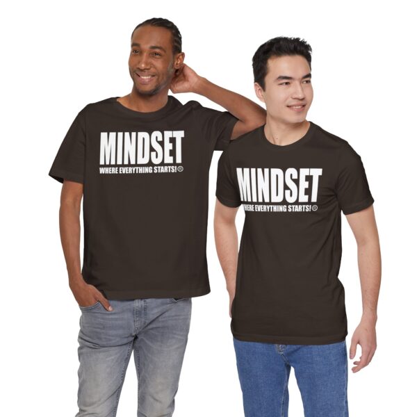 Mindset Trademarked T-Shirt (White Logo) - Image 86