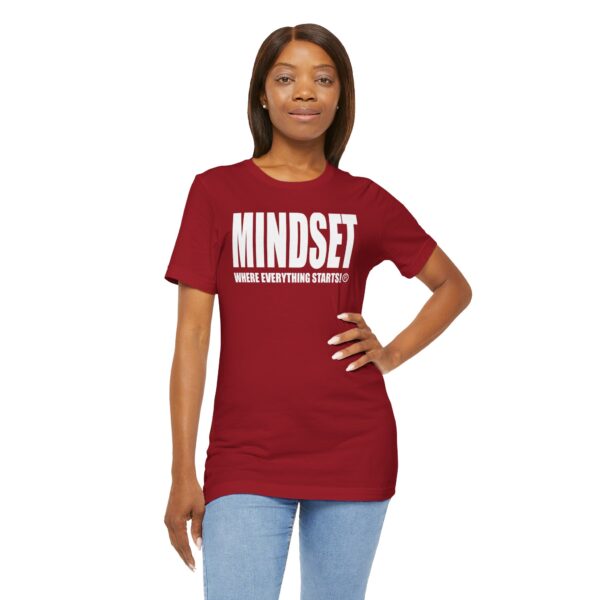 Mindset Trademarked T-Shirt (White Logo) - Image 619