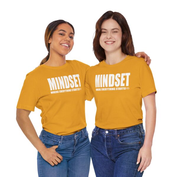 Mindset Trademarked T-Shirt (White Logo) - Image 114