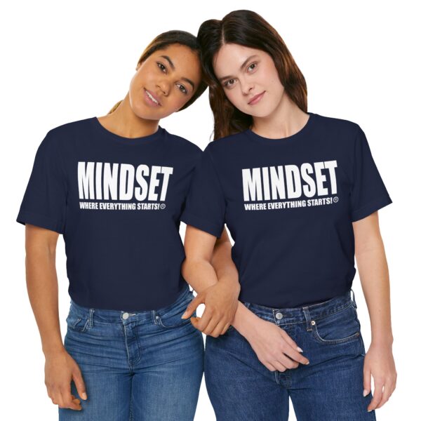 Mindset Trademarked T-Shirt (White Logo) - Image 316