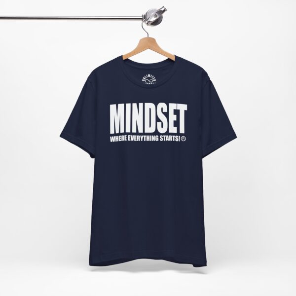 Mindset Trademarked T-Shirt (White Logo) - Image 297