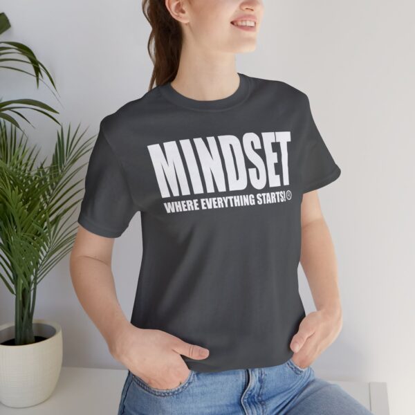 Mindset Trademarked T-Shirt (White Logo) - Image 285